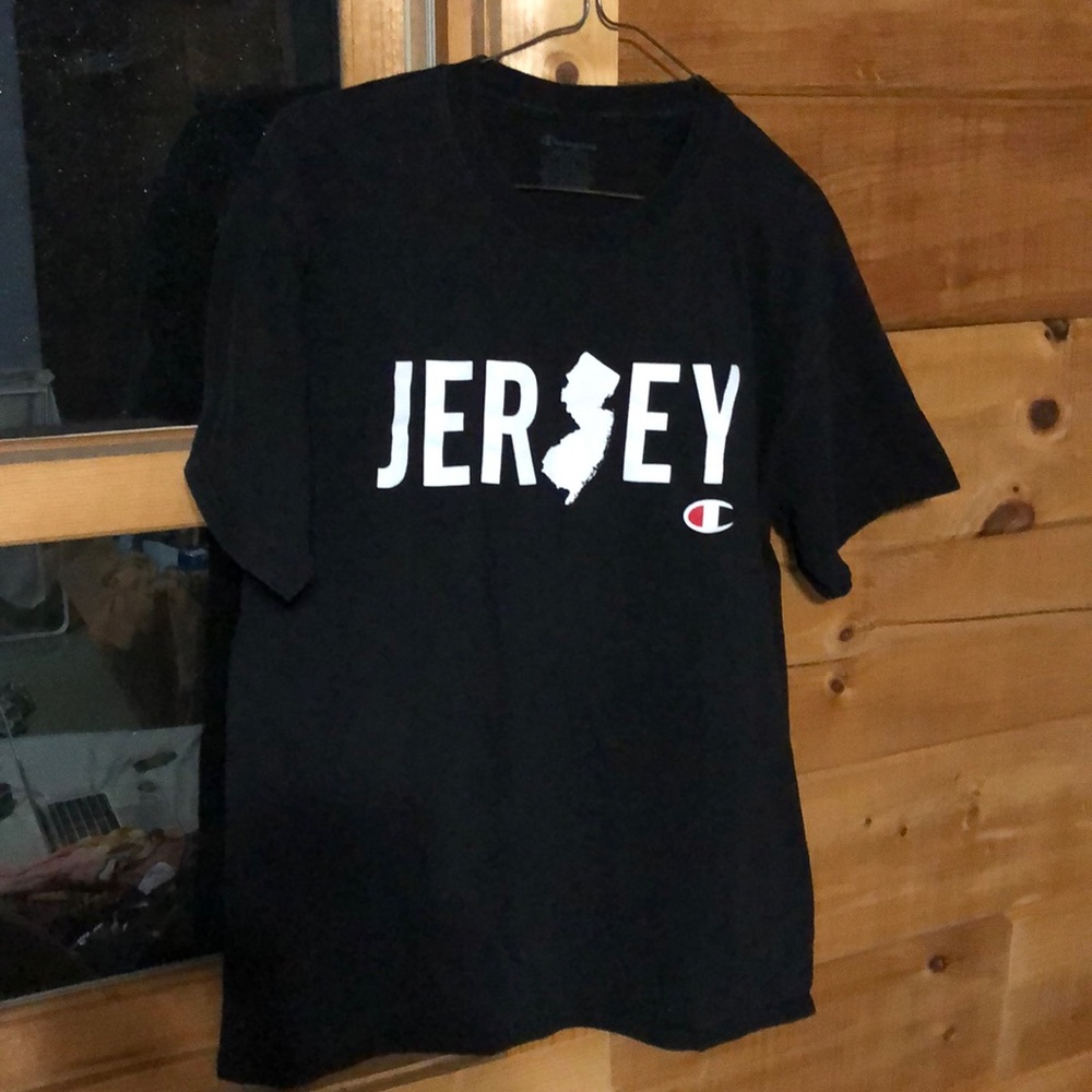 Thrifted Champion New Jersey Tee
